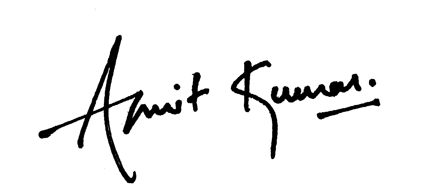 Amit Kumar signature